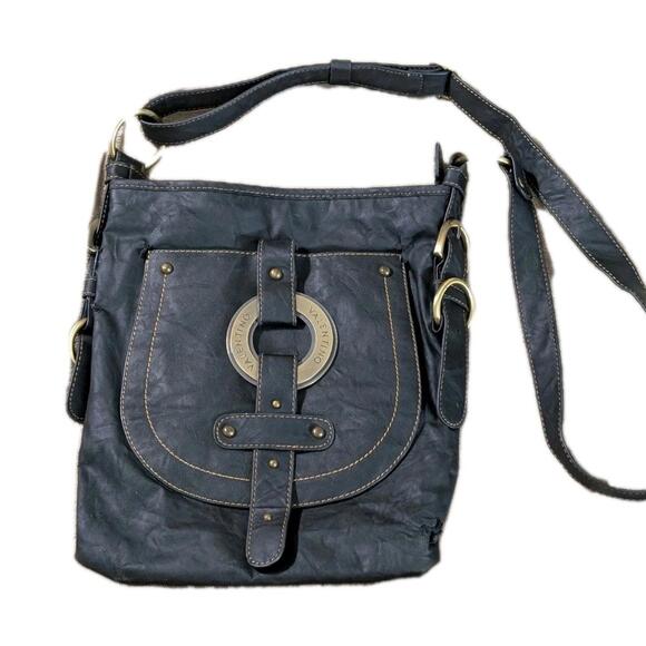 Valentino Women's Soft Grained Leather Crossbody Shoulder Bag